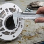 counting and measuring the bolt holes of flange gasket